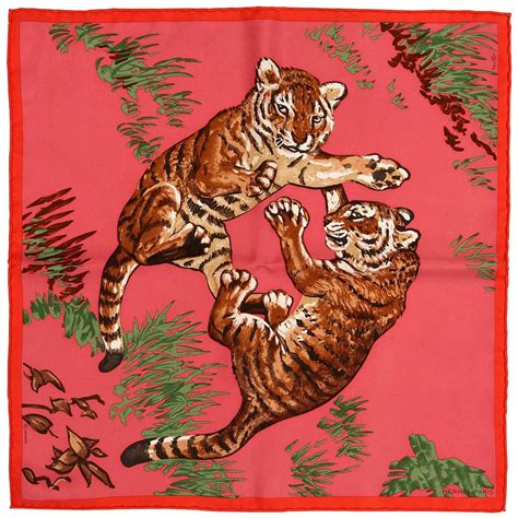 tiger scarf hermes|hermes tiger bags for sale.